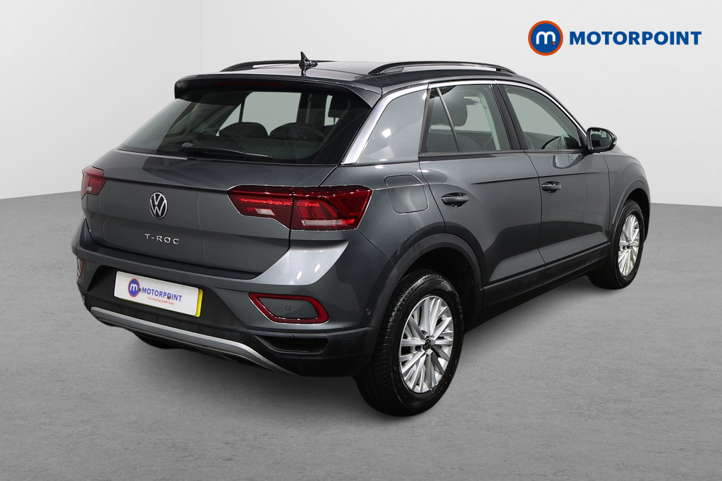 Volkswagen T-Roc Life Manual Petrol SUV - Stock Number (1602196) - Drivers side rear corner