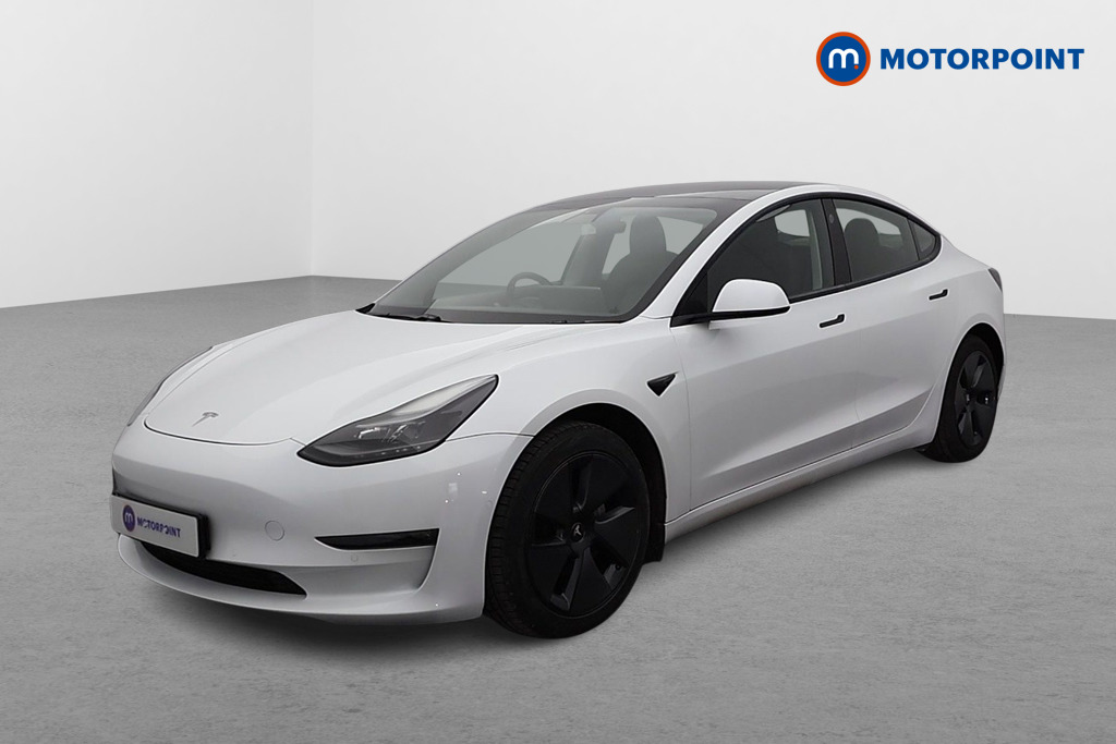 Tesla Model 3 Long Range Automatic Electric Saloon - Stock Number (1597602) - Passenger side front corner