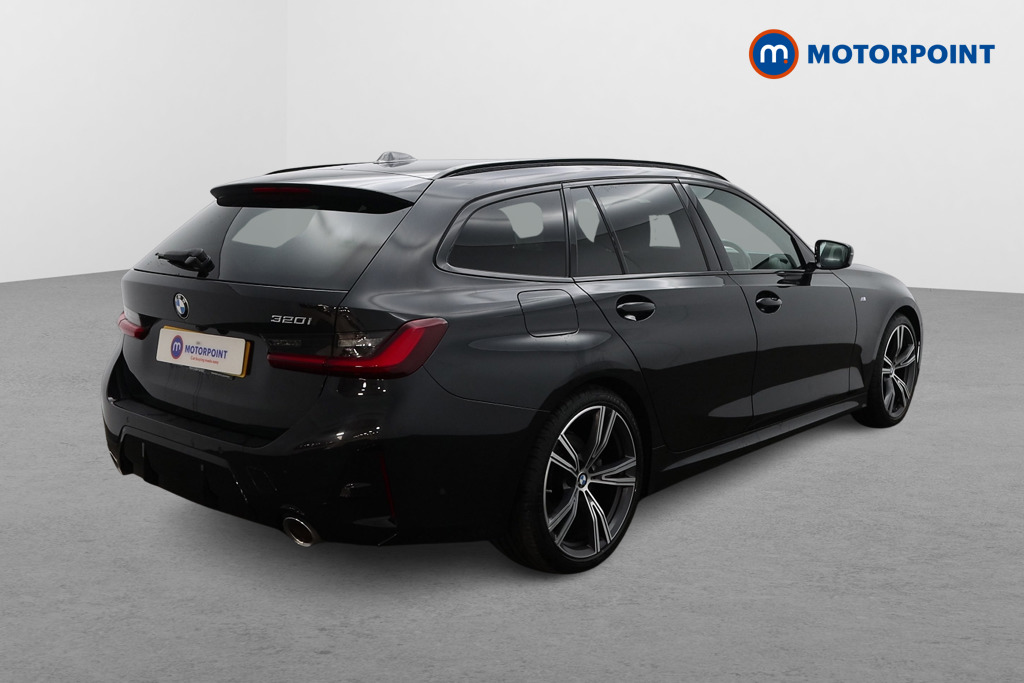 BMW 3 Series M Sport Automatic Petrol Estate - Stock Number (1600382) - Drivers side rear corner