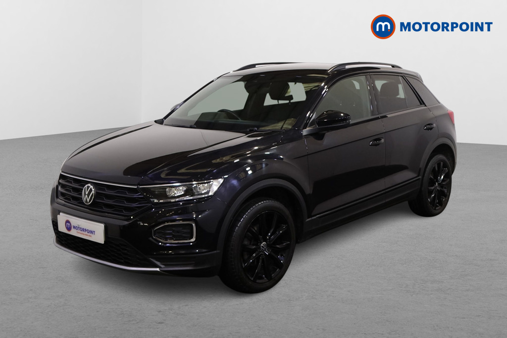 Volkswagen T-Roc Black Edition Automatic Petrol SUV - Stock Number (1601102) - Passenger side front corner
