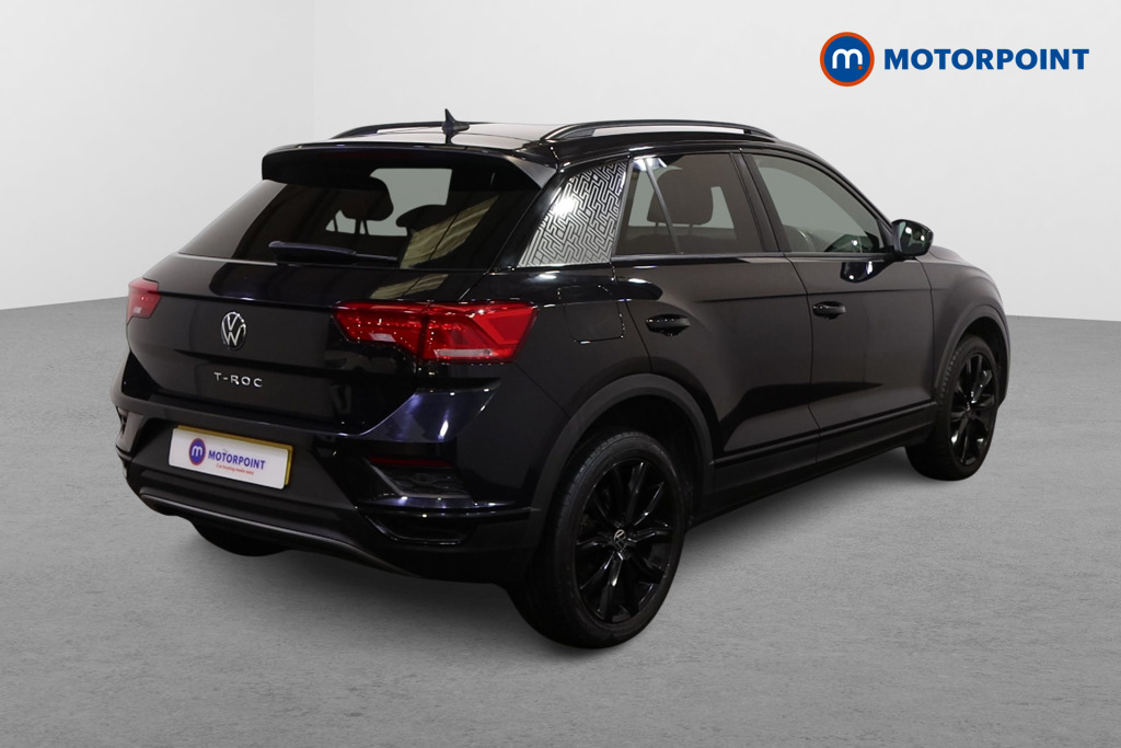 Volkswagen T-Roc Black Edition Automatic Petrol SUV - Stock Number (1601102) - Drivers side rear corner