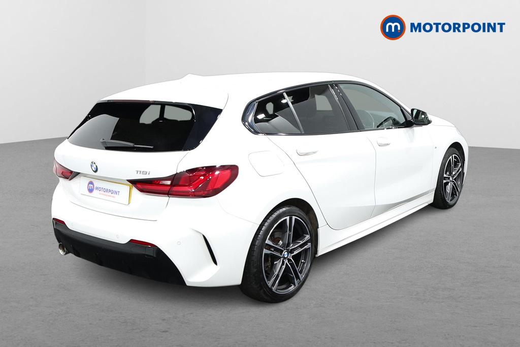 BMW 1 Series M Sport Automatic Petrol Hatchback - Stock Number (1601479) - Drivers side rear corner