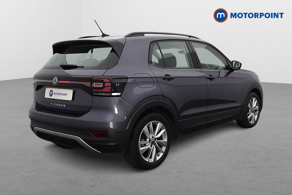 Volkswagen T-Cross SE Manual Petrol SUV - Stock Number (1596819) - Drivers side rear corner