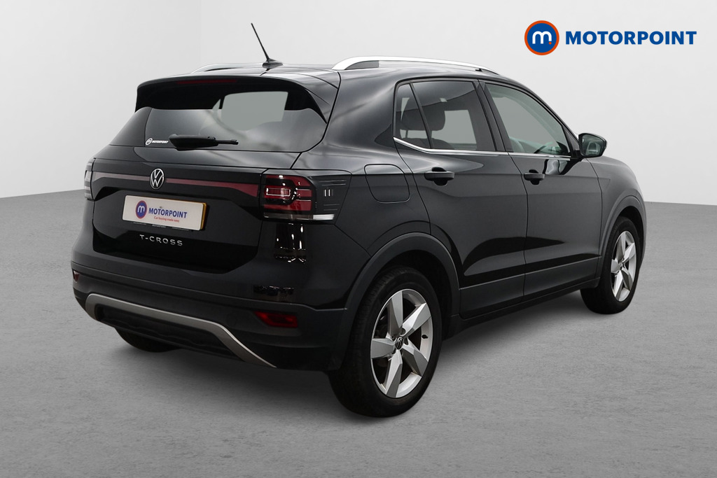 Volkswagen T-Cross SEL Manual Petrol SUV - Stock Number (1598556) - Drivers side rear corner