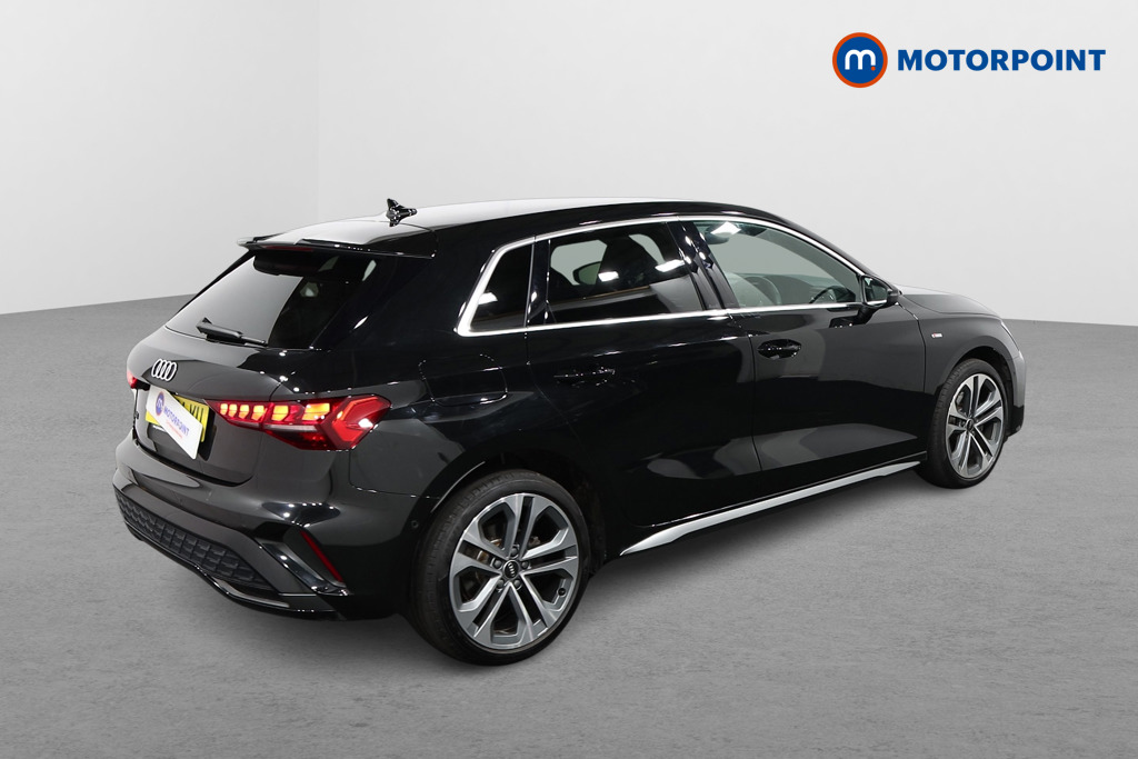 Audi A3 S Line Automatic Petrol Plug-In Hybrid Hatchback - Stock Number (1599618) - Drivers side rear corner