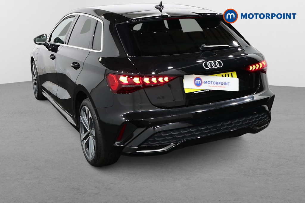 Audi A3 S Line Automatic Petrol Plug-In Hybrid Hatchback - Stock Number (1599618) - Passenger side rear corner