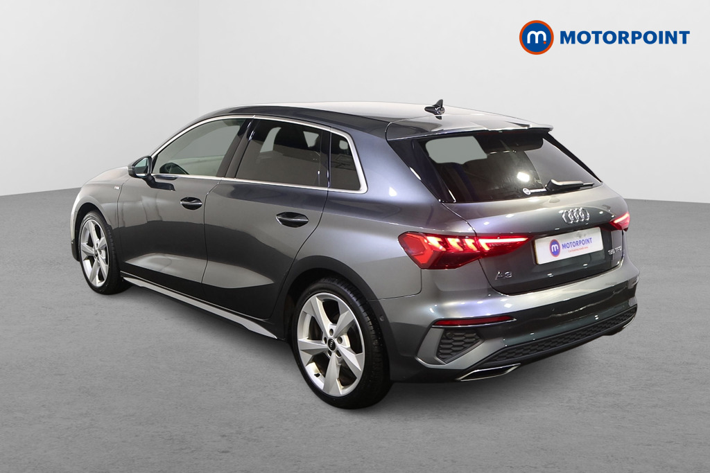 Audi A3 S Line Manual Petrol Hatchback - Stock Number (1601222) - Passenger side rear corner