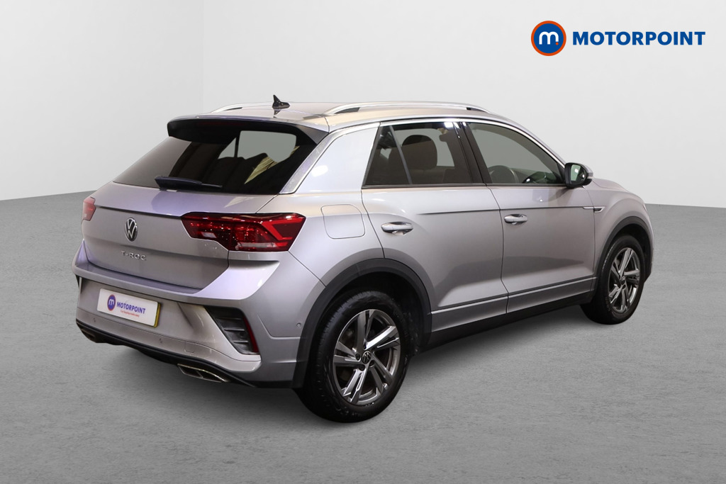 Volkswagen T-Roc R-Line Manual Petrol SUV - Stock Number (1602459) - Drivers side rear corner