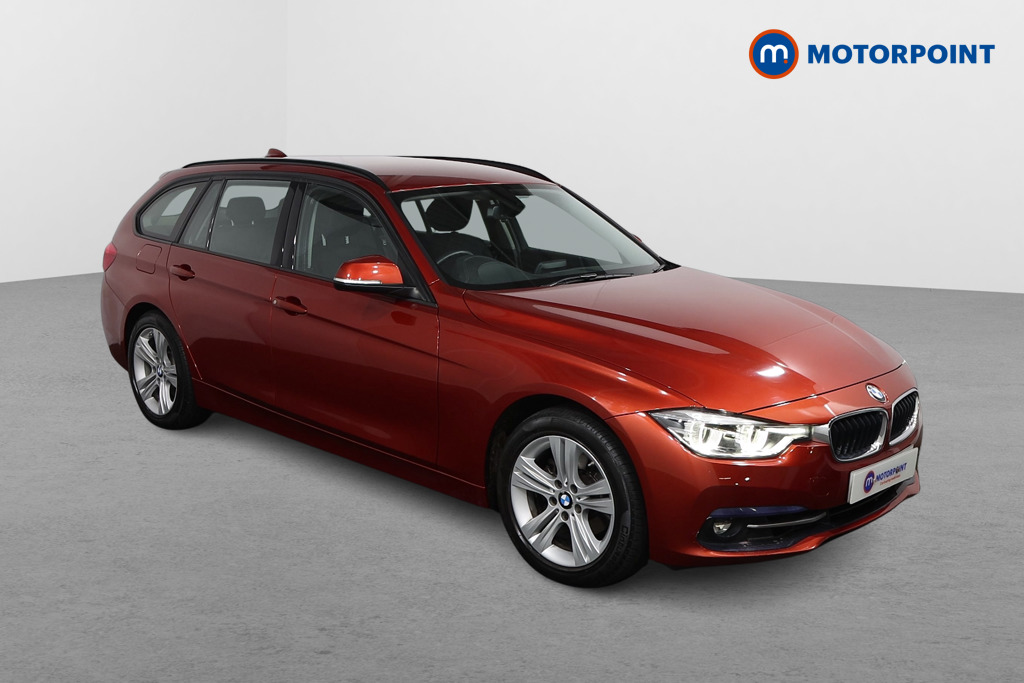 BMW 3 Series Sport Automatic Petrol Estate - Stock Number (1602857) - Drivers side front corner