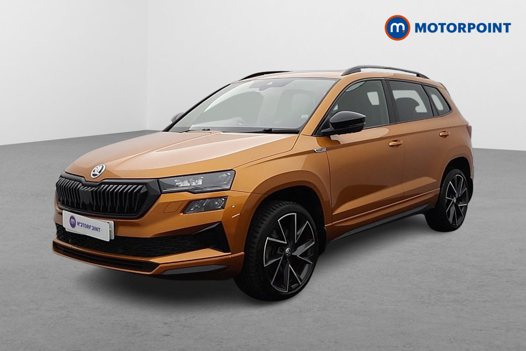 Skoda Karoq Sportline Manual Petrol SUV - Stock Number (1593238) - Passenger side front corner