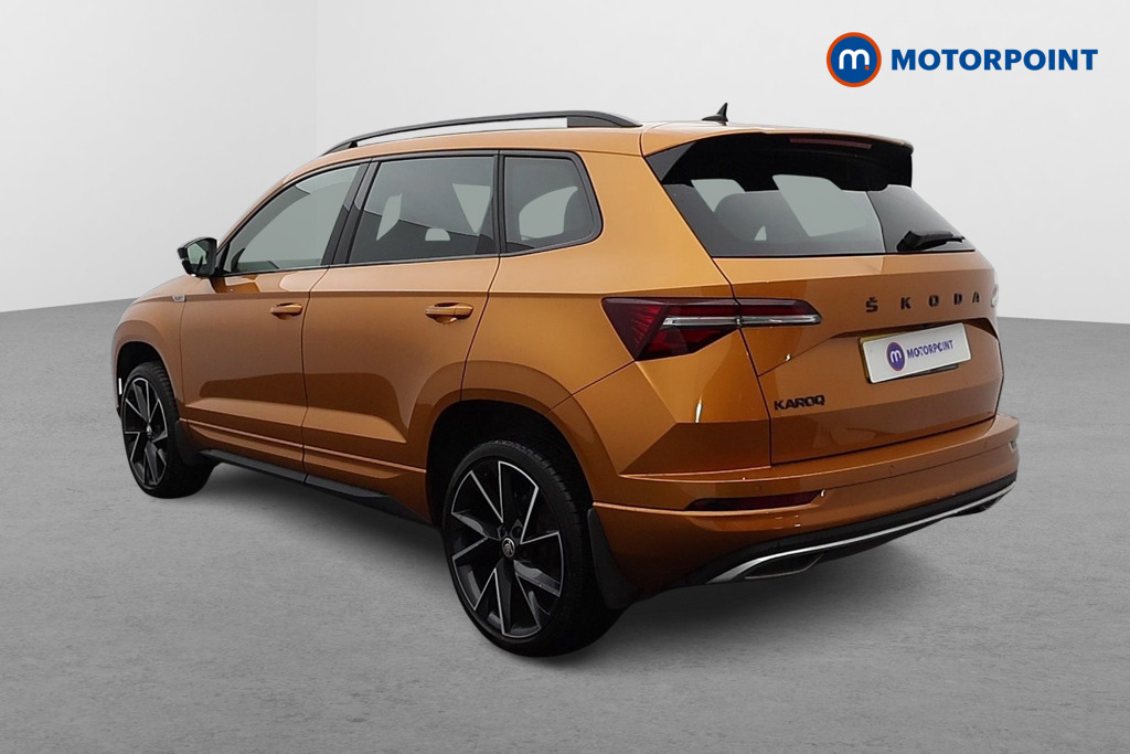 Skoda Karoq Sportline Manual Petrol SUV - Stock Number (1593238) - Passenger side rear corner