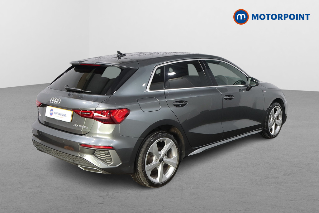 Audi A3 S Line Automatic Petrol Plug-In Hybrid Hatchback - Stock Number (1598865) - Drivers side rear corner