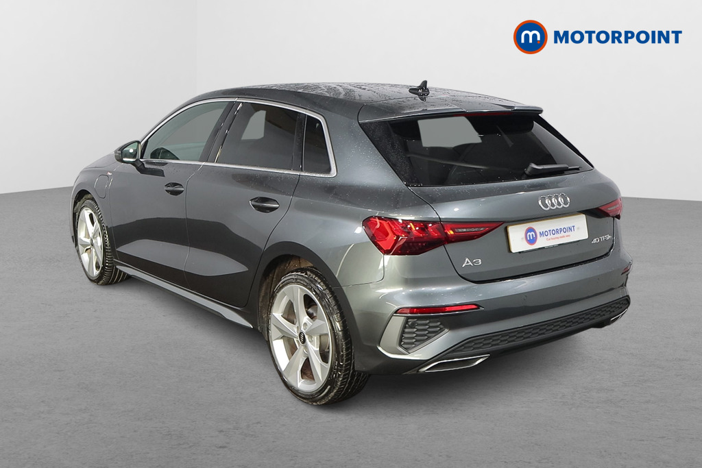 Audi A3 S Line Automatic Petrol Plug-In Hybrid Hatchback - Stock Number (1598865) - Passenger side rear corner