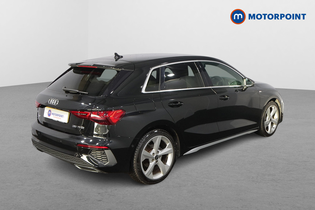 Audi A3 S Line Manual Petrol Hatchback - Stock Number (1599275) - Drivers side rear corner