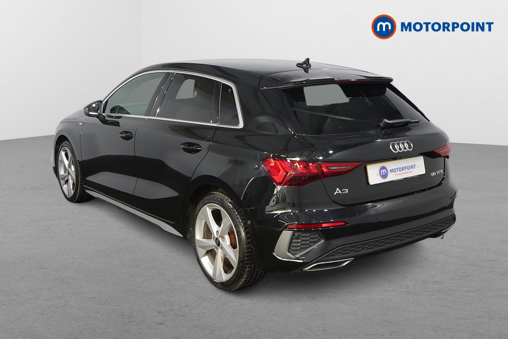 Audi A3 S Line Manual Petrol Hatchback - Stock Number (1599275) - Passenger side rear corner