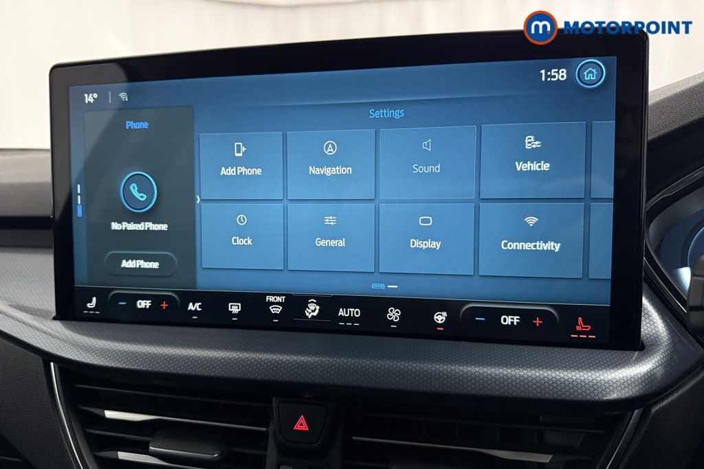 Ford Focus Active X Automatic Petrol Hatchback - Stock Number (1599395) - 8th supplementary image