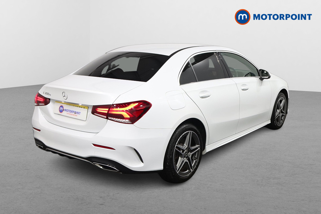Mercedes-Benz A Class Amg Line Automatic Petrol Plug-In Hybrid Saloon - Stock Number (1602116) - Drivers side rear corner