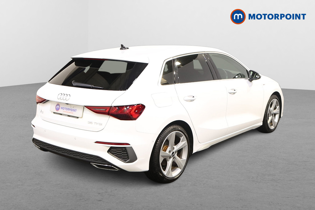 Audi A3 S Line Automatic Petrol Hatchback - Stock Number (1602143) - Drivers side rear corner