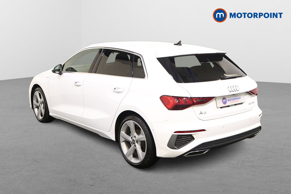 Audi A3 S Line Automatic Petrol Hatchback - Stock Number (1602143) - Passenger side rear corner