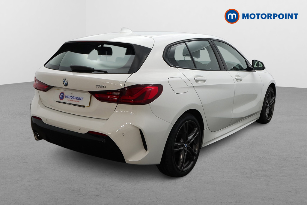 BMW 1 Series M Sport Manual Petrol Hatchback - Stock Number (1594615) - Drivers side rear corner