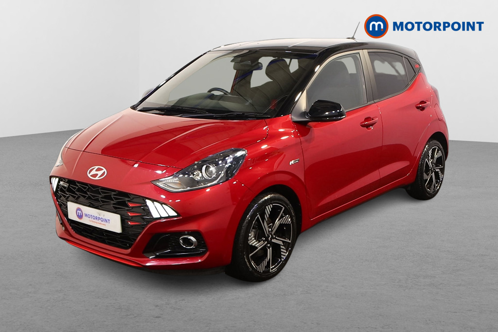 Hyundai I10 N Line Manual Petrol Hatchback - Stock Number (1598748) - Passenger side front corner