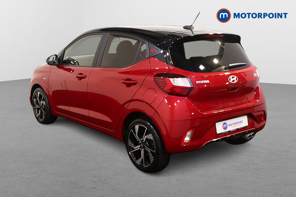Hyundai I10 N Line Manual Petrol Hatchback - Stock Number (1598748) - Passenger side rear corner