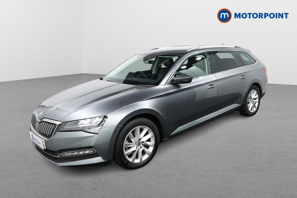 Skoda Superb Se Technology Automatic Petrol Plug-In Hybrid Estate - Stock Number (1599633) - Passenger side front corner
