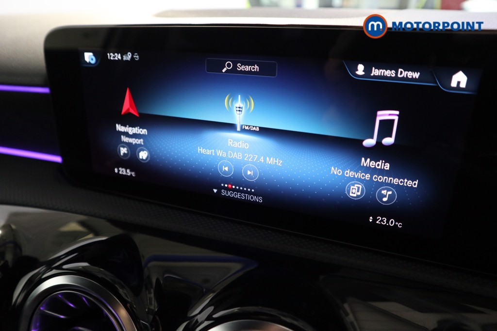 Mercedes-Benz A Class Amg Line Premium Plus Night Edition Automatic Petrol Plug-In Hybrid Saloon - Stock Number (1601388) - 7th supplementary image