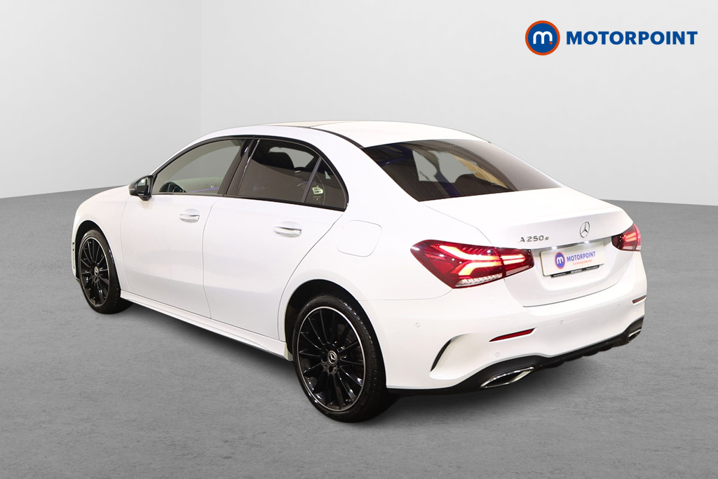 Mercedes-Benz A Class Amg Line Premium Plus Night Edition Automatic Petrol Plug-In Hybrid Saloon - Stock Number (1601388) - Passenger side rear corner