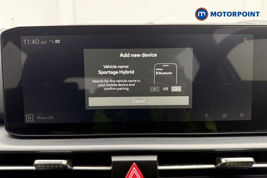 KIA Sportage Pure Automatic Petrol-Electric Hybrid SUV - Stock Number (1601535) - 23rd supplementary image