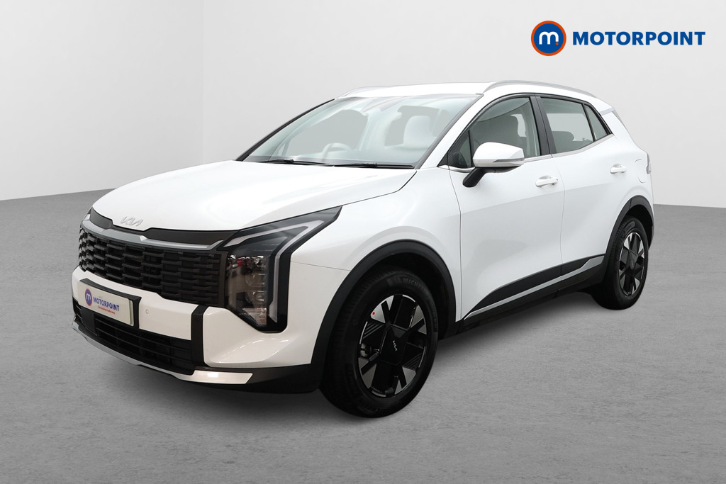 KIA Sportage Pure Automatic Petrol-Electric Hybrid SUV - Stock Number (1601535) - Passenger side front corner