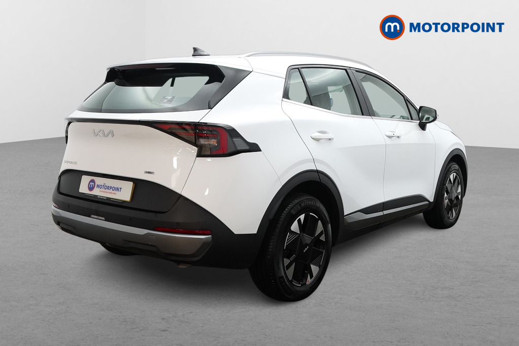 KIA Sportage Pure Automatic Petrol-Electric Hybrid SUV - Stock Number (1601535) - Drivers side rear corner