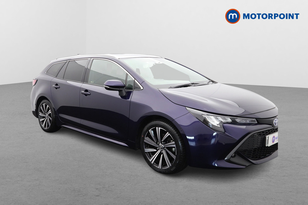 Toyota Corolla Design Automatic Petrol-Electric Hybrid Estate - Stock Number (1595473) - Drivers side front corner
