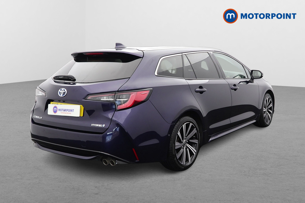 Toyota Corolla Design Automatic Petrol-Electric Hybrid Estate - Stock Number (1595473) - Drivers side rear corner