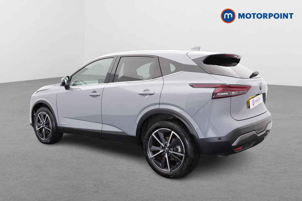 Nissan Qashqai Tekna Automatic Petrol-Electric Hybrid SUV - Stock Number (1597018) - Passenger side rear corner