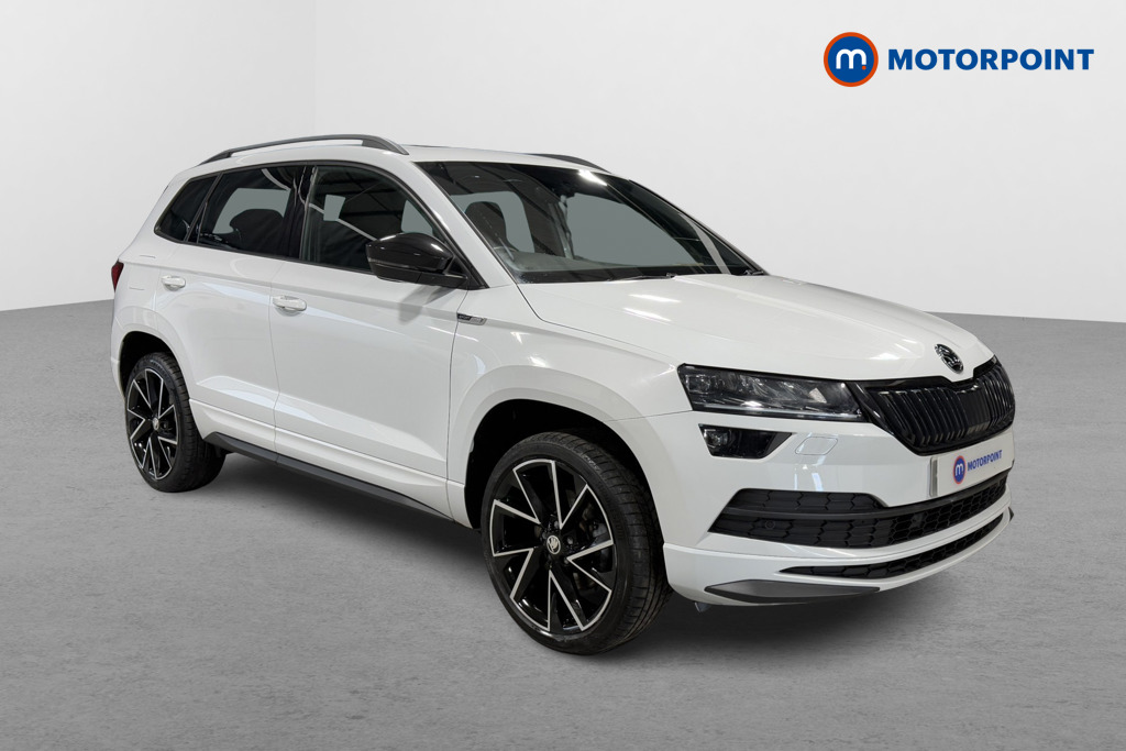 Skoda Karoq Sport Line Automatic Petrol SUV - Stock Number (1598910) - Drivers side front corner