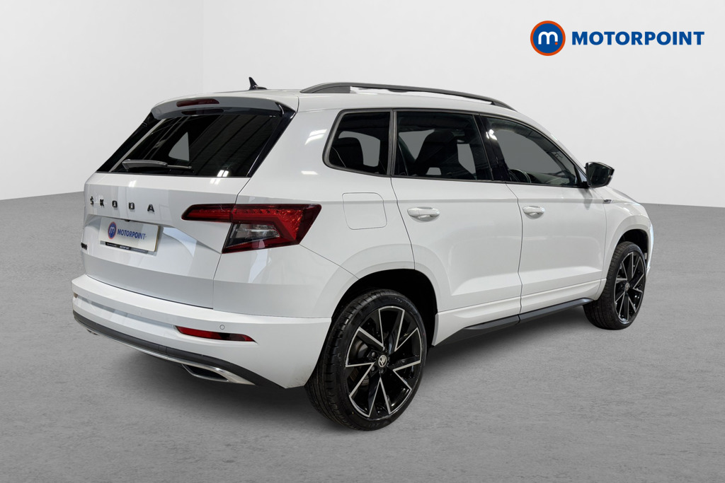 Skoda Karoq Sport Line Automatic Petrol SUV - Stock Number (1598910) - Drivers side rear corner