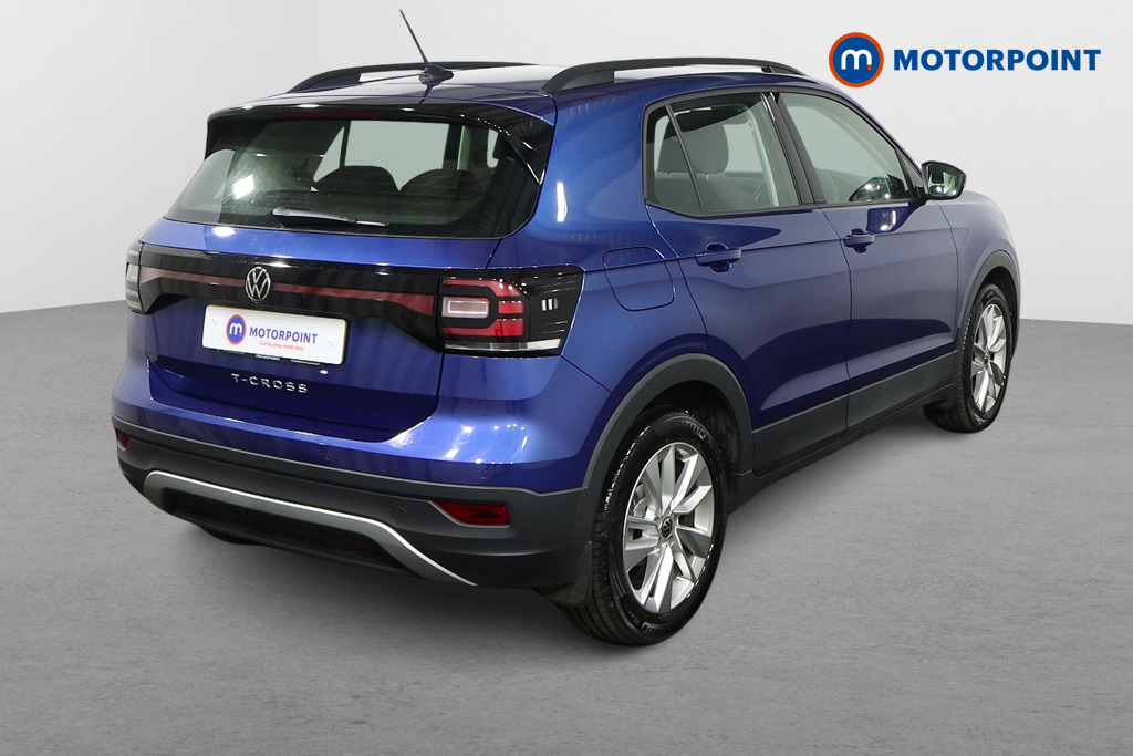 Volkswagen T-Cross SE Manual Petrol SUV - Stock Number (1599435) - Drivers side rear corner