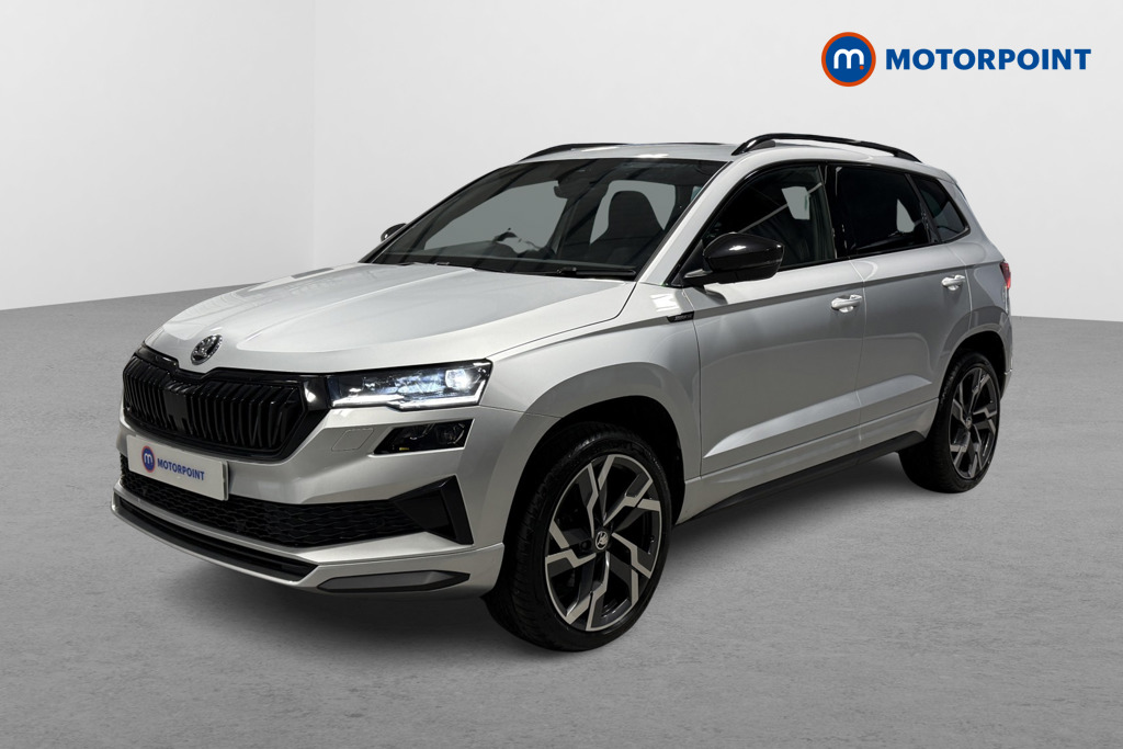 Skoda Karoq Sportline Automatic Petrol SUV - Stock Number (1601065) - Passenger side front corner