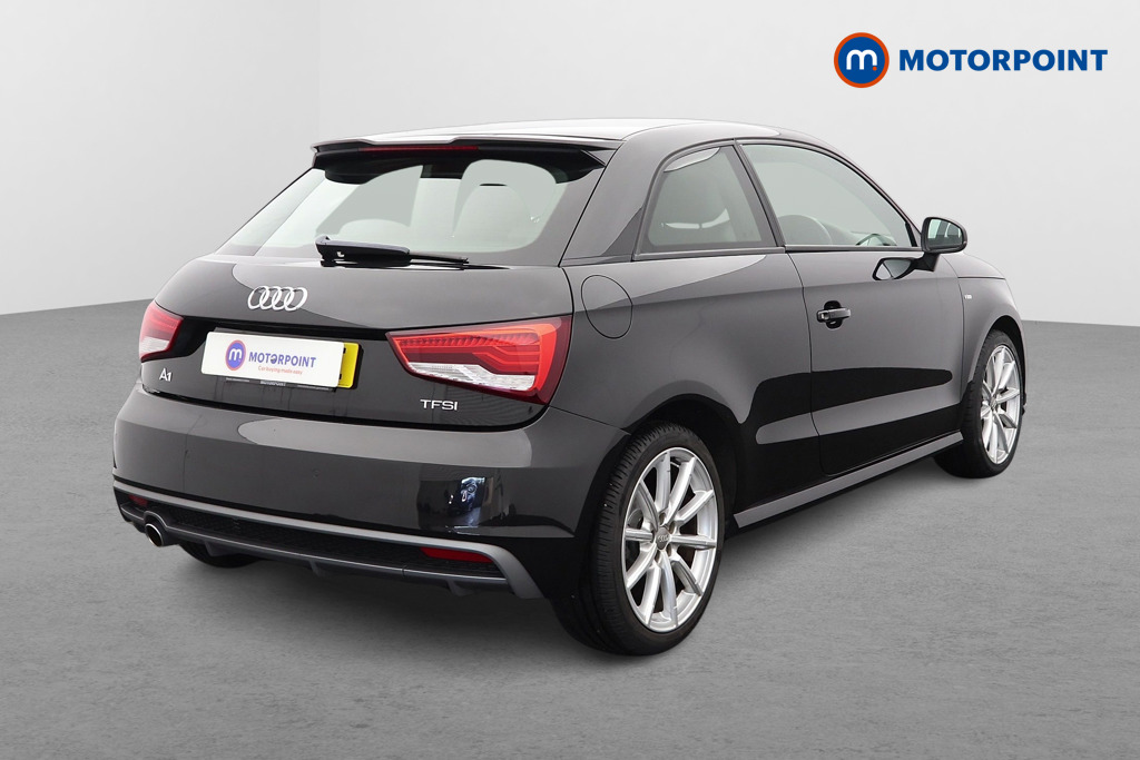 Audi A1 S Line Nav Manual Petrol Hatchback - Stock Number (1601171) - Drivers side rear corner