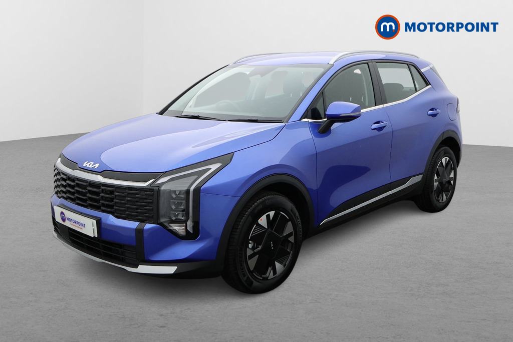 KIA Sportage Pure Automatic Petrol-Electric Hybrid SUV - Stock Number (1602006) - Passenger side front corner