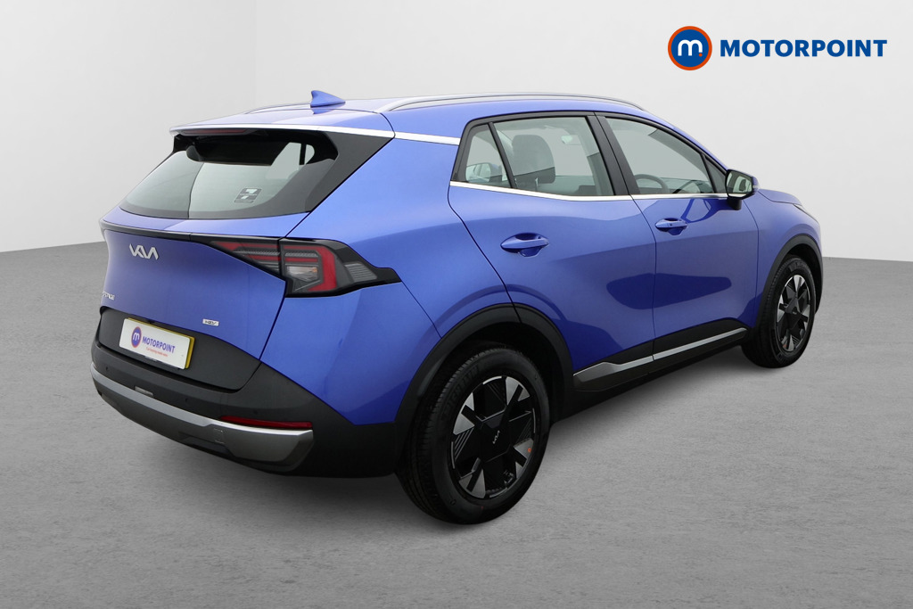 KIA Sportage Pure Automatic Petrol-Electric Hybrid SUV - Stock Number (1602006) - Drivers side rear corner