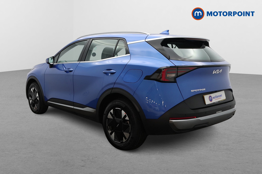 KIA Sportage Pure Automatic Petrol-Electric Hybrid SUV - Stock Number (1602010) - Passenger side rear corner