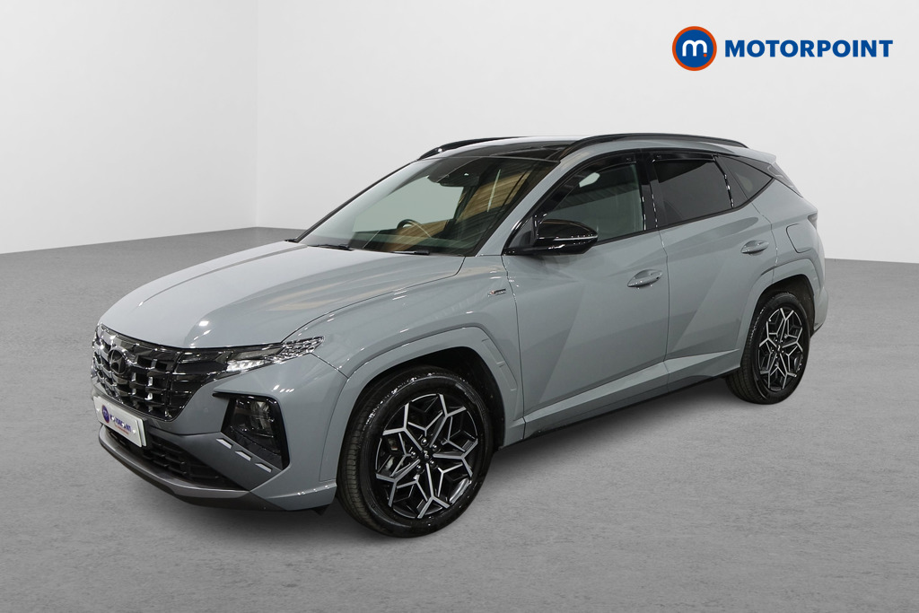 Hyundai Tucson N Line S Automatic Petrol-Electric Hybrid SUV - Stock Number (1603407) - Passenger side front corner