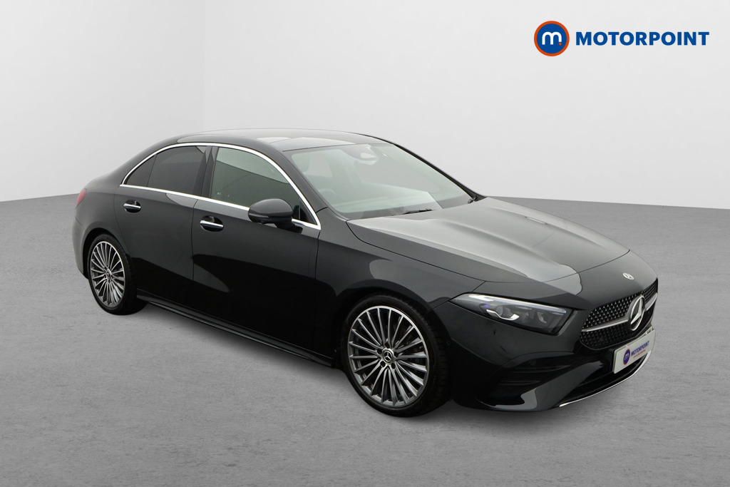 Mercedes-Benz A Class Amg Line Automatic Petrol Saloon - Stock Number (1603472) - Drivers side front corner