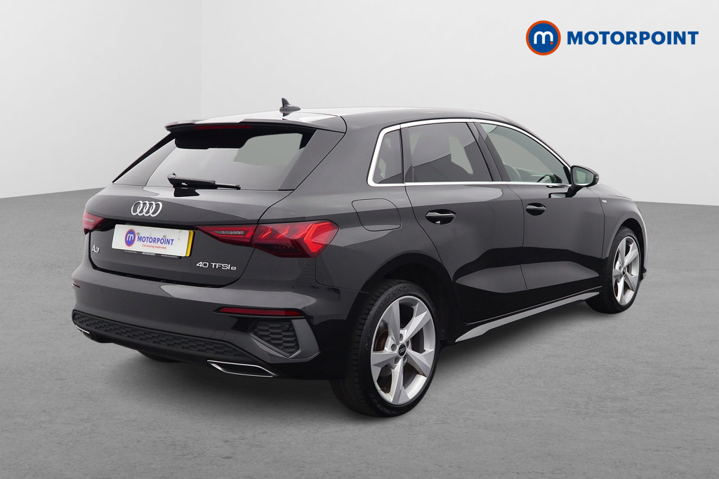 Audi A3 S Line Automatic Petrol Plug-In Hybrid Hatchback - Stock Number (1594002) - Drivers side rear corner