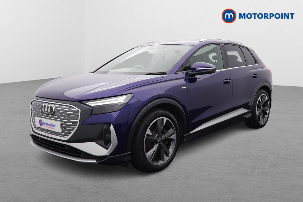 Audi Q4 S Line Automatic Electric SUV - Stock Number (1596899) - Passenger side front corner