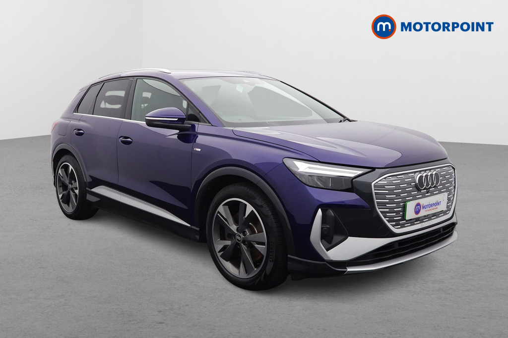 Audi Q4 S Line Automatic Electric SUV - Stock Number (1596899) - Drivers side front corner