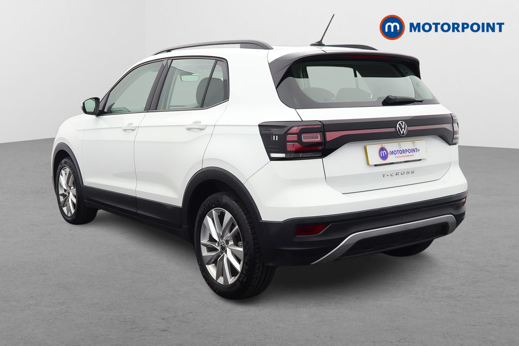 Volkswagen T-Cross SE Manual Petrol SUV - Stock Number (1597229) - Passenger side rear corner
