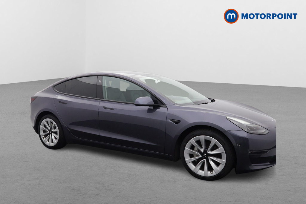 Tesla Model 3 Long Range Automatic Electric Saloon - Stock Number (1599908) - Drivers side front corner